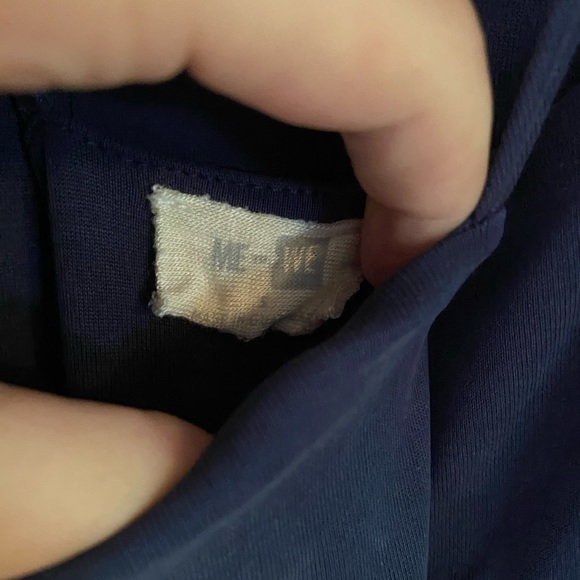 Basic navy Summer dress - Picture 3 of 3